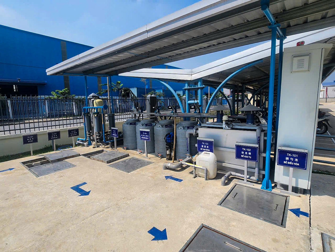Wastewater Treatment for Equipment Manufacturing Facility in Long An Province, Vietnam Wastewater Treatment for Equipment Manufacturing Facility in Long An Province, Vietnam