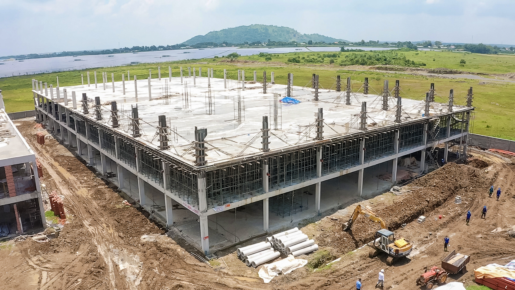 Dewatering for Factory Construction in Long An Province, Vietnam Dewatering for Factory Construction in Long An Province, Vietnam